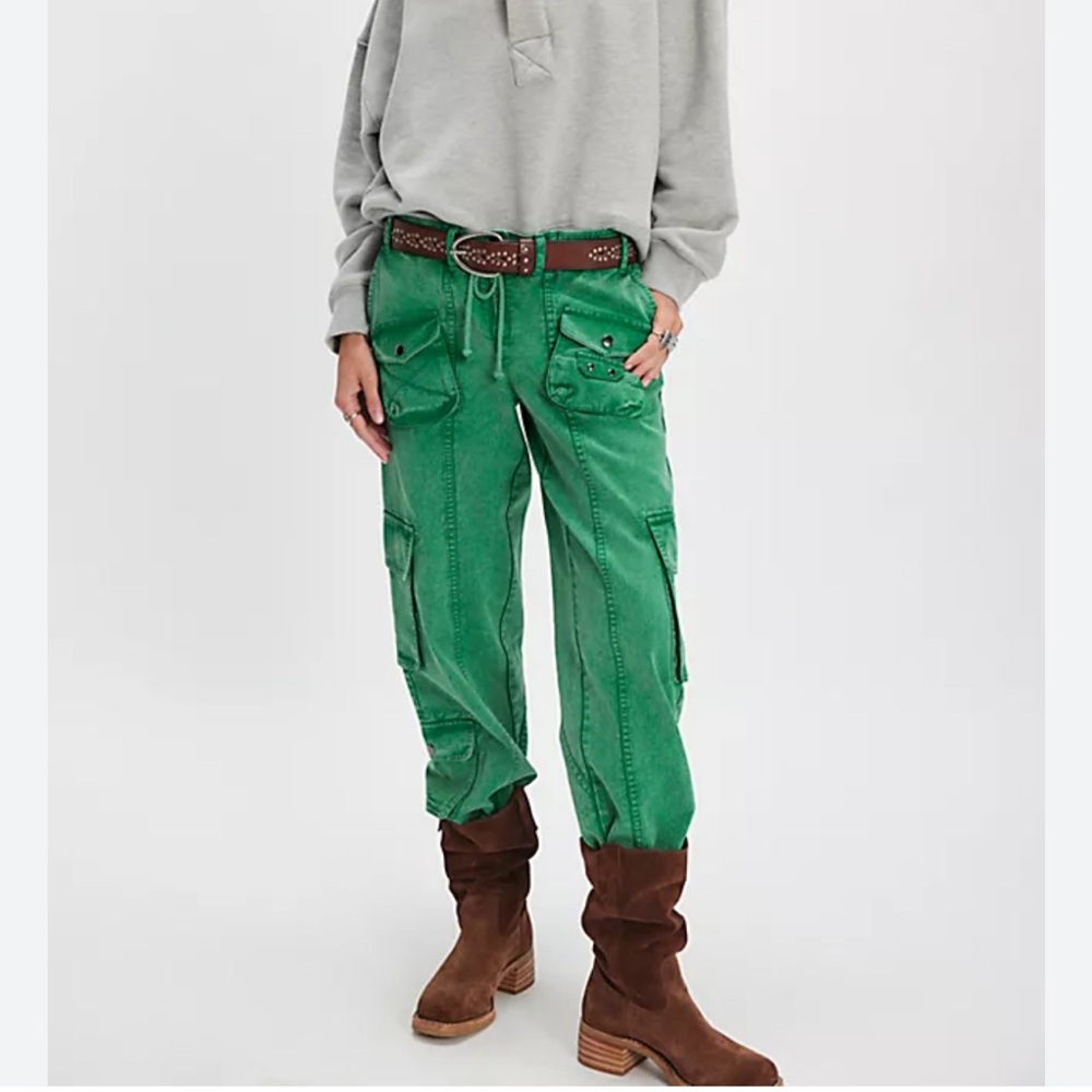Free People Tahiti cargo pants Sz Medium